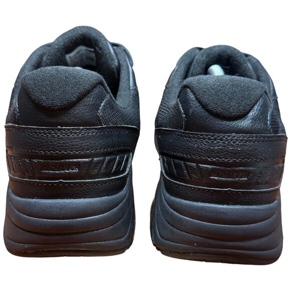 NEW BALANCE 928v2 Men’s 12D Walking Shoe Black Leather Cushioned Lace Up Sneaker - Picture 5 of 13